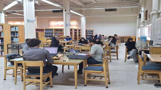 فضاهای مطالعاتی کتابخانه های دانشگاه اصفهان 