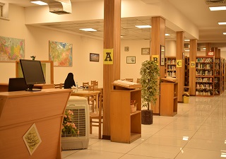 تور مجازی کتابخانه زبان های خارجی و علوم ورزشی